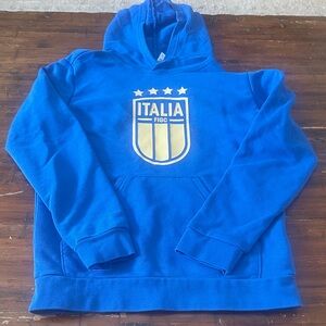 adidas Blue Italia Kids Hoodie